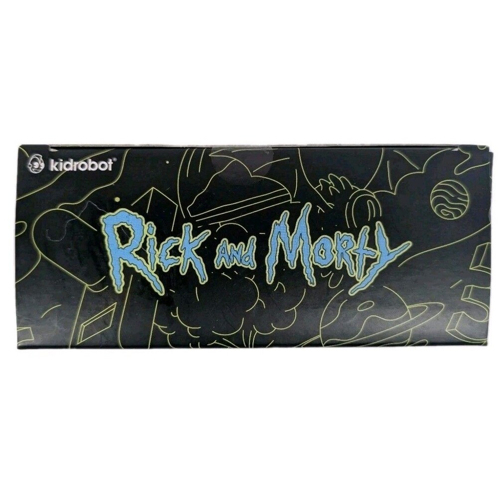 Kidrobot Rick and Morty Vinyl Mini Figures 2 Pack Rick Sanchez Morty Smith New - Picture 7 of 7